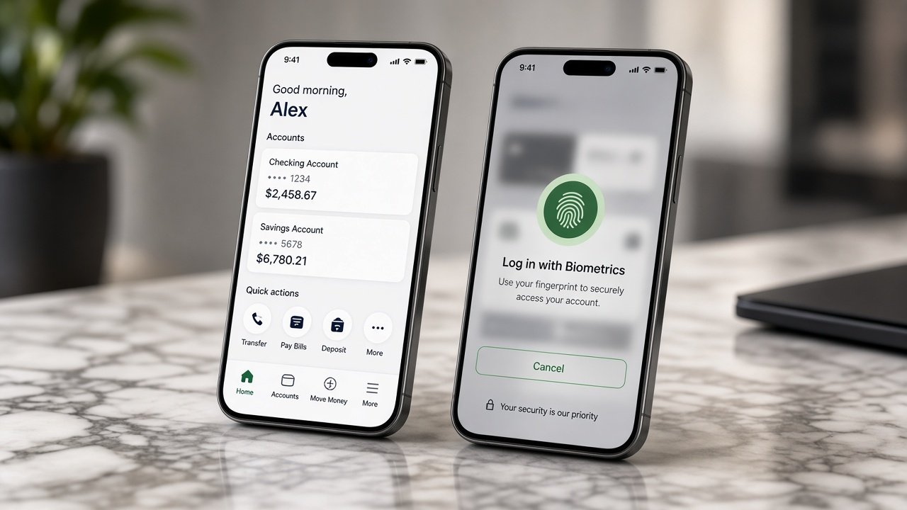 Mobile banking apps