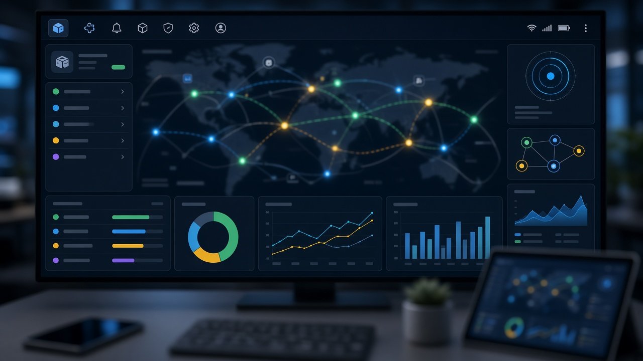 Logistics tracking and IoT operations interfaces