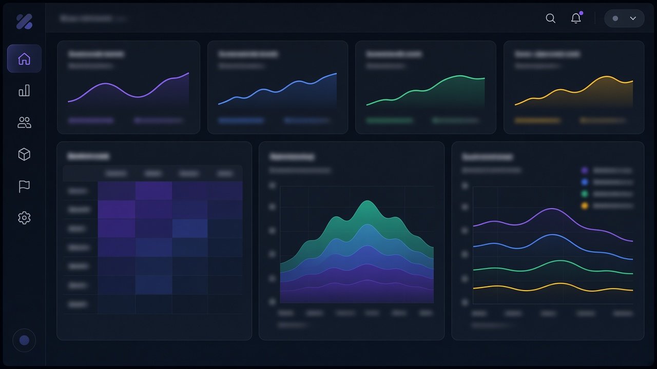 Product analytics and admin dashboards